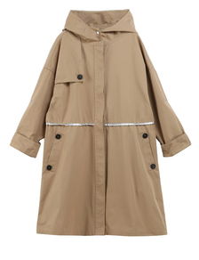 織里時尚女裝 小魚仔20年冬裝新款女式風衣外套，零售精品解析